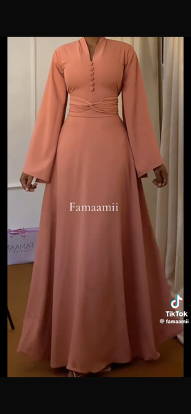 Robe Évasée Élégante Femme