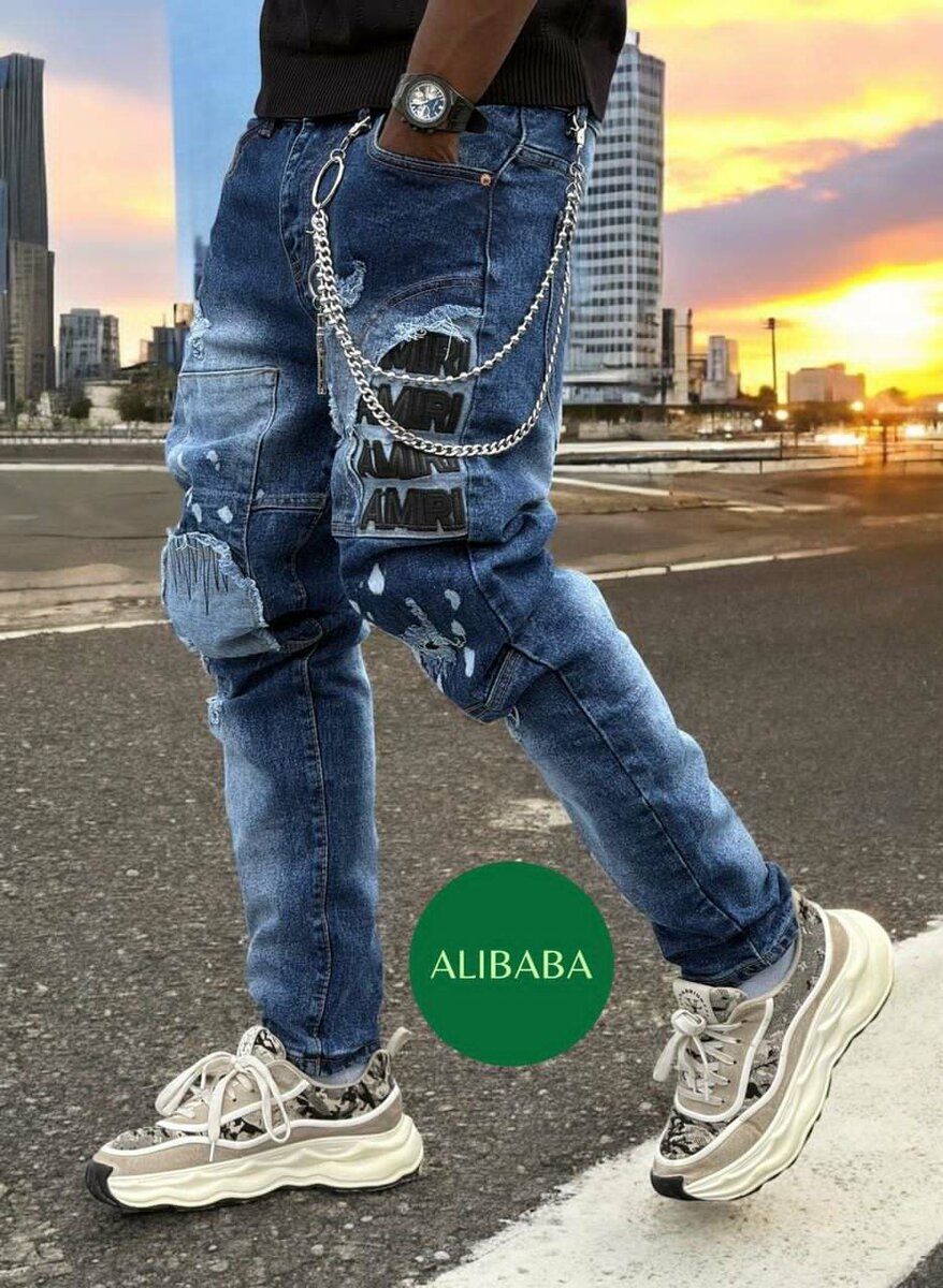 Jeans homme style urbain
