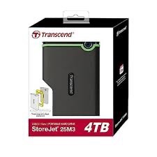 Transcend StoreJet 4TB USB 3.1