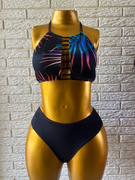 Bikini tropical femme