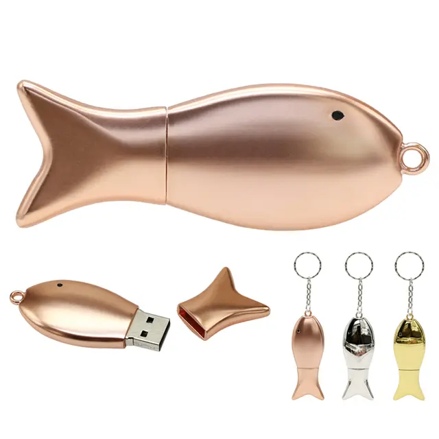 Clé USB en format poisson
