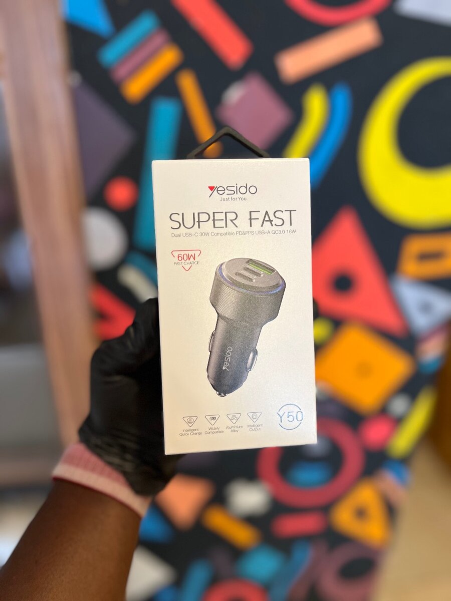 60W Car Charger Fast