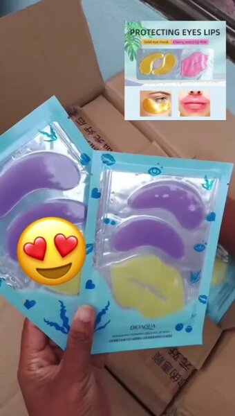 Masques des lèvres et des yeux