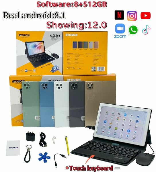 Tablette Android 12" 512GB