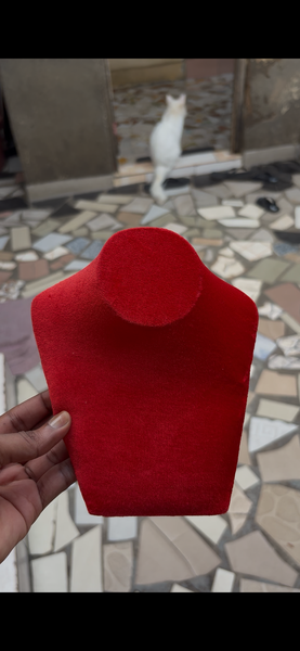 Buste d'Exposition Bijoux Velours