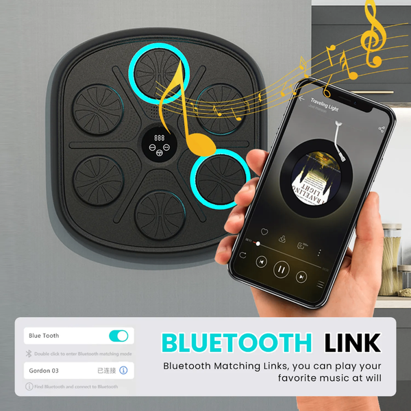 Panneau d'entraînement interactif Bluetooth