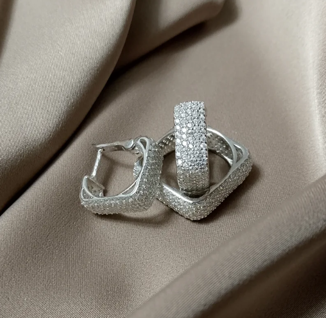 Серебряный набор украшений