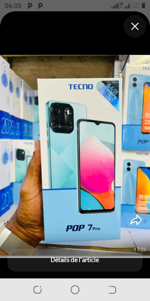 Smartphone TECNO POP 7 Pro