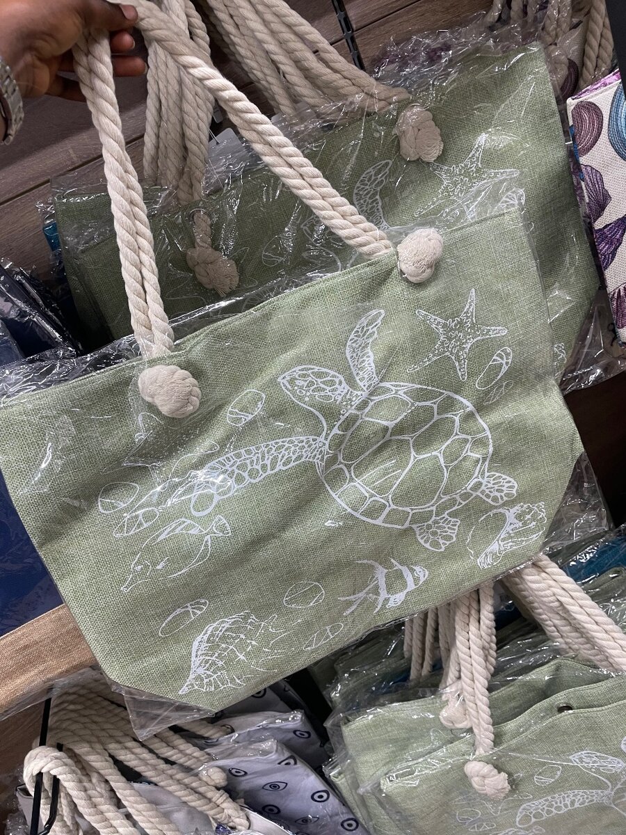 Sac de plage bohème en toile