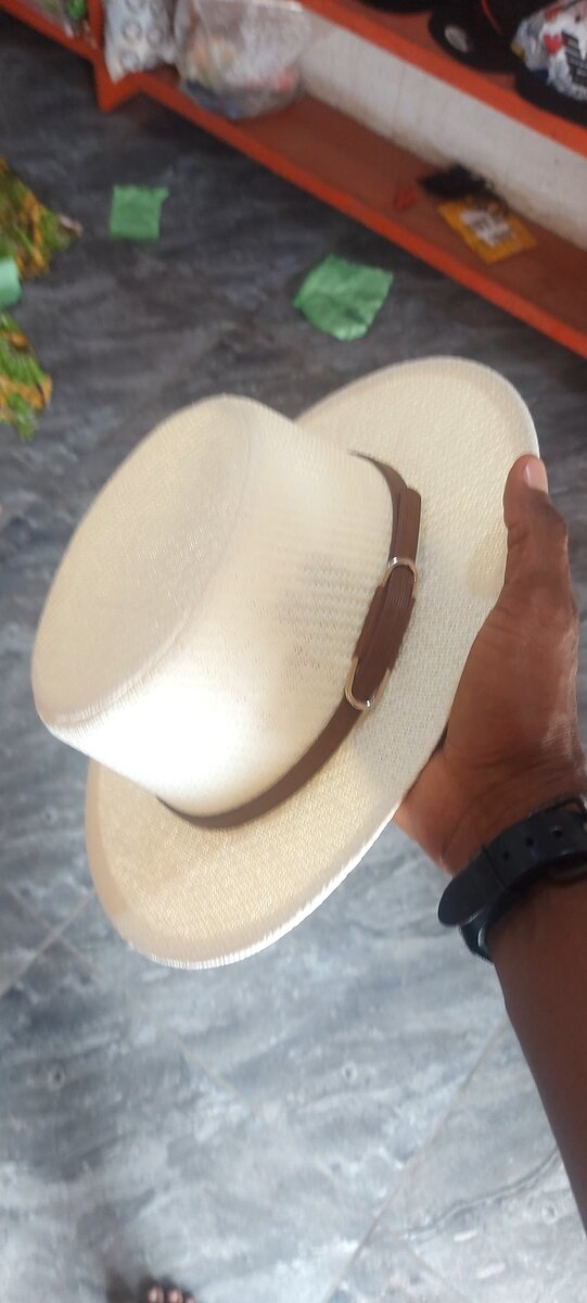 Chapeau Fedora en Paille Unisexe