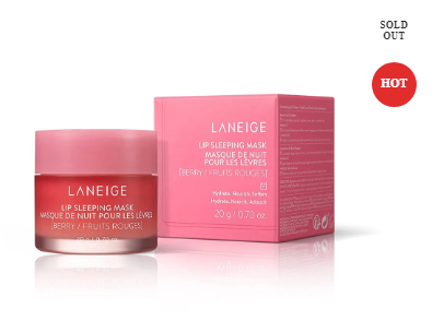 LANEIGE Lip Sleeping Mask: Nourish & Hydrate with Vitamin C