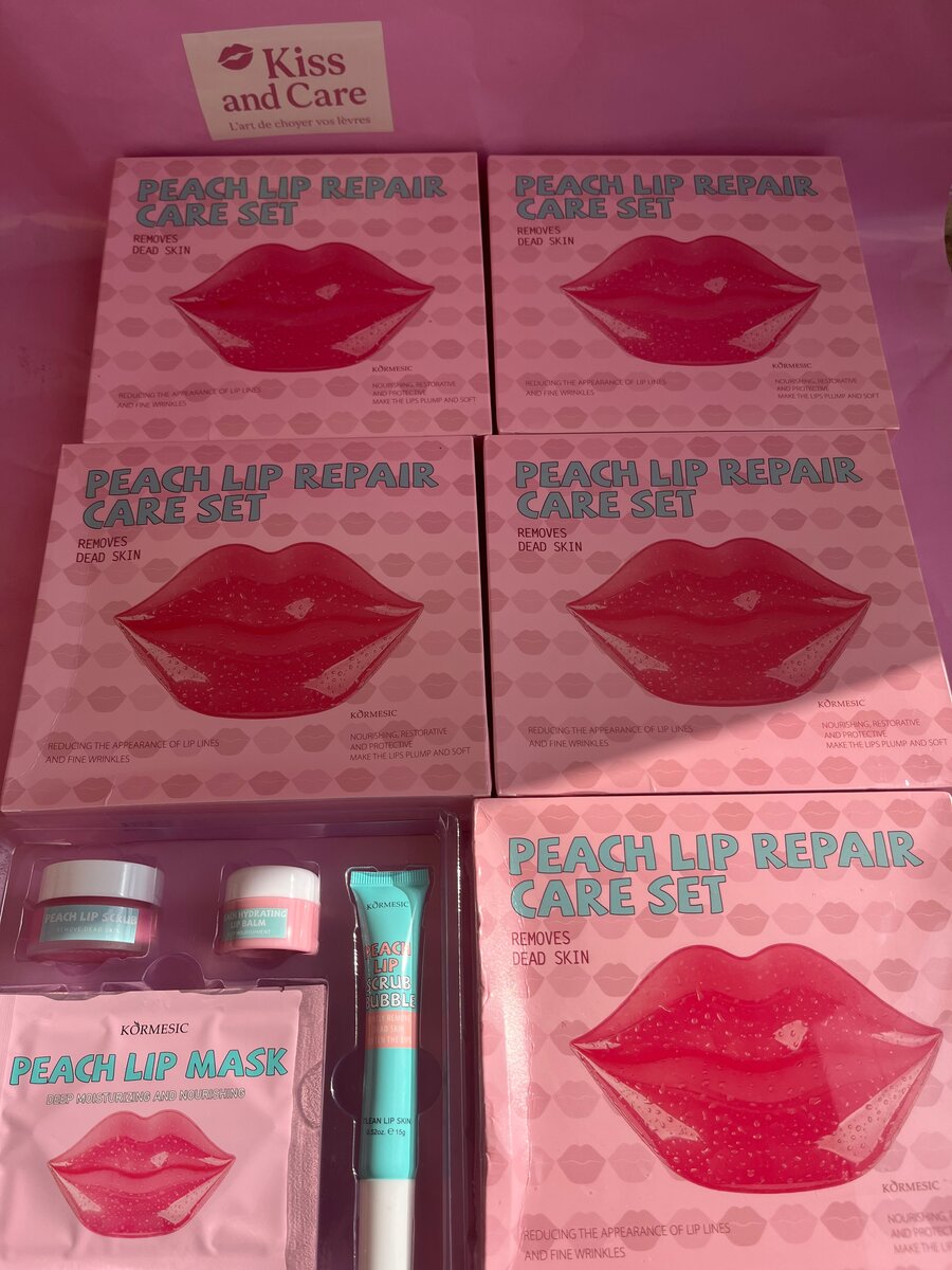 Kit Soin Lèvres Pêche