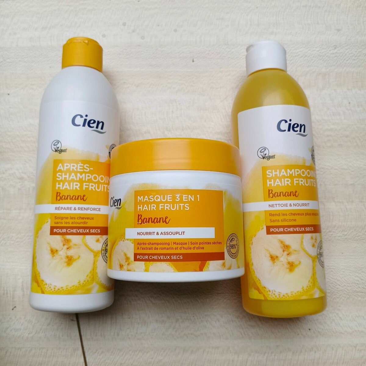 TRIO CIEN, POUR CHEVEUX