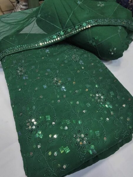 Chiffon 3 pc suit