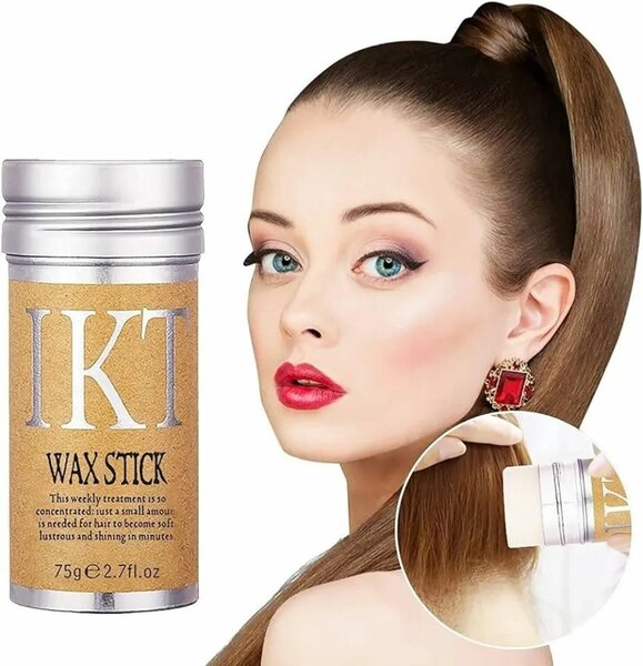 IKT Hair Wax Stick - 75g Original Quality, Nourishing Gel-Ba