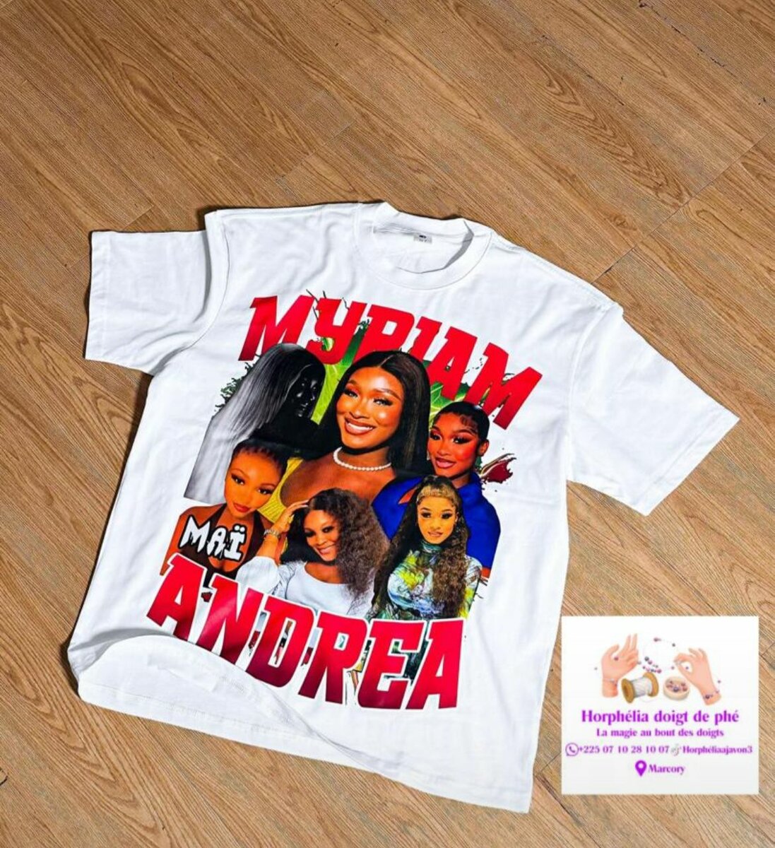 T-shirts personnalisés photo