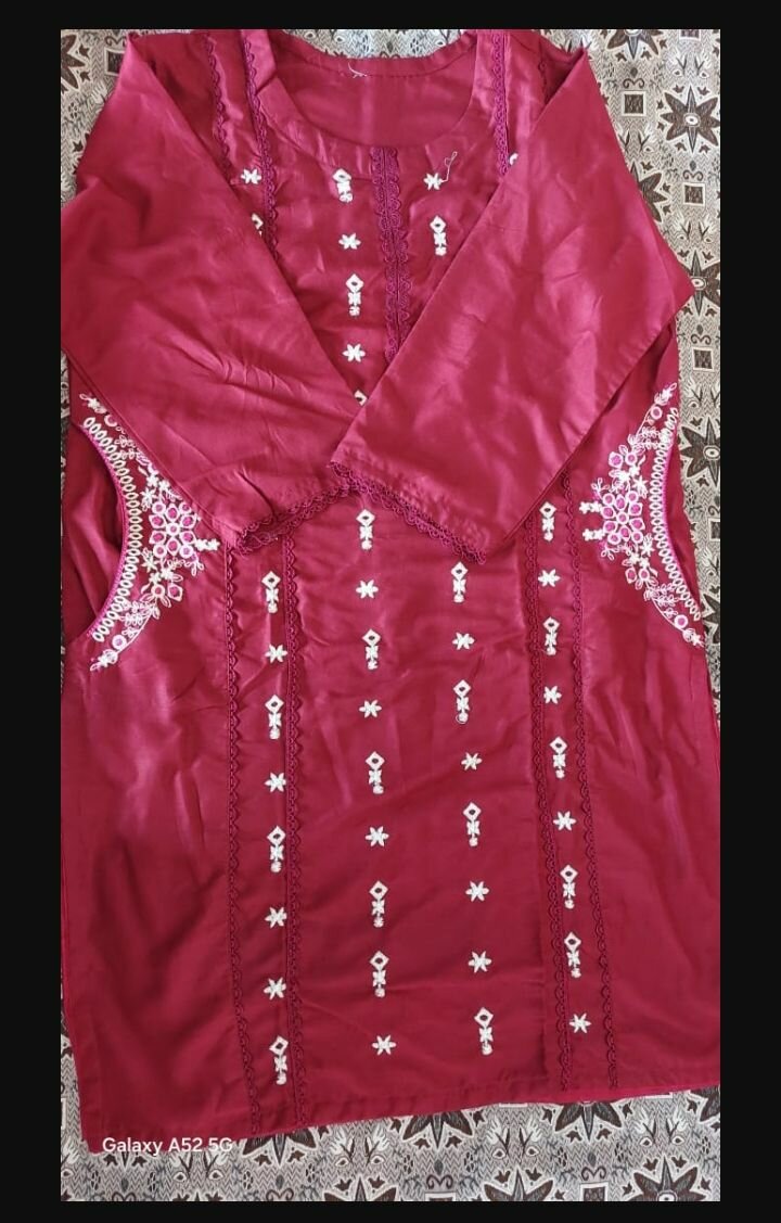 Women stitched Linen suit