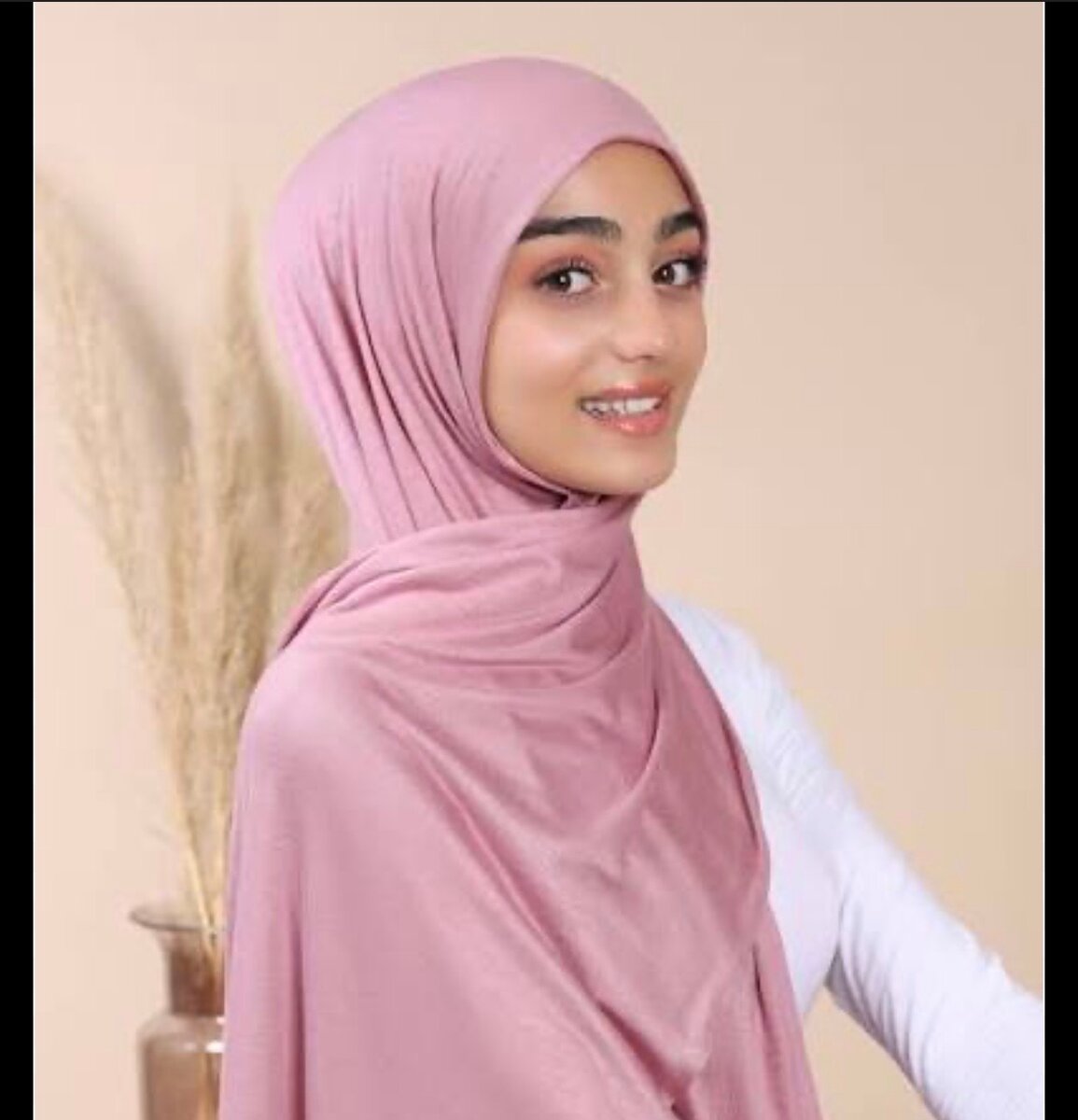 Hijab en coton élégant