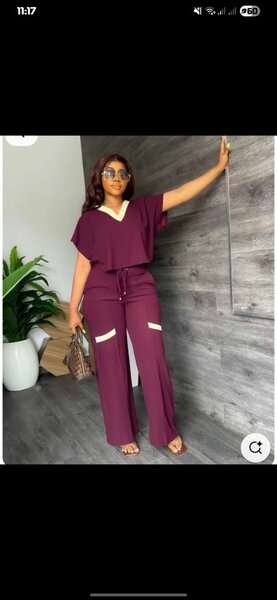 Ensemble élégant bordeaux