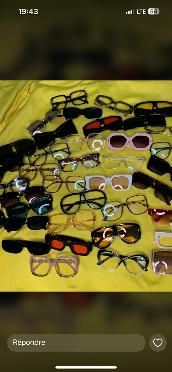 Lunettes de soleil mode coloré