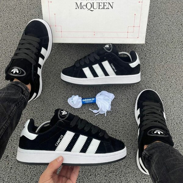 Sneakers Campus Noir et Blanc