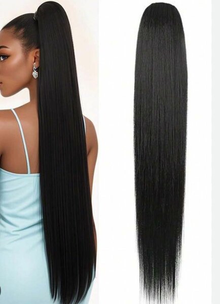 Straight ponytail wig