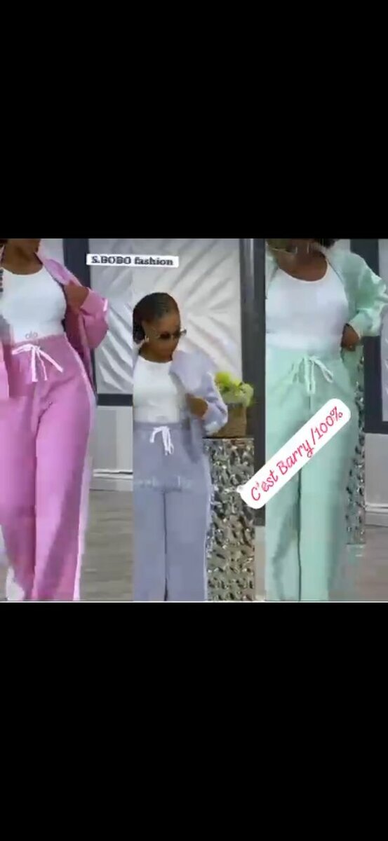 Ensemble jogging coloré femme