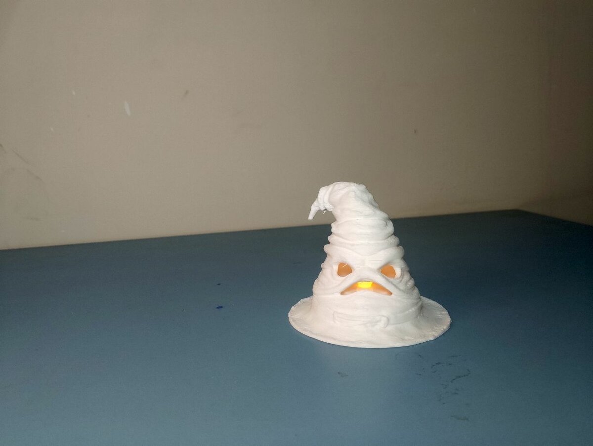 Sorting hat tealight