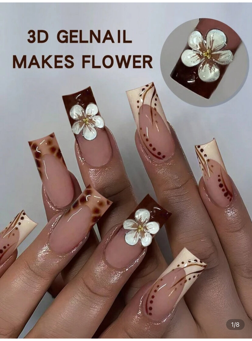 Faux ongles réutilisables