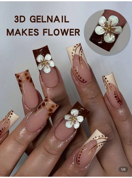 Faux ongles réutilisables