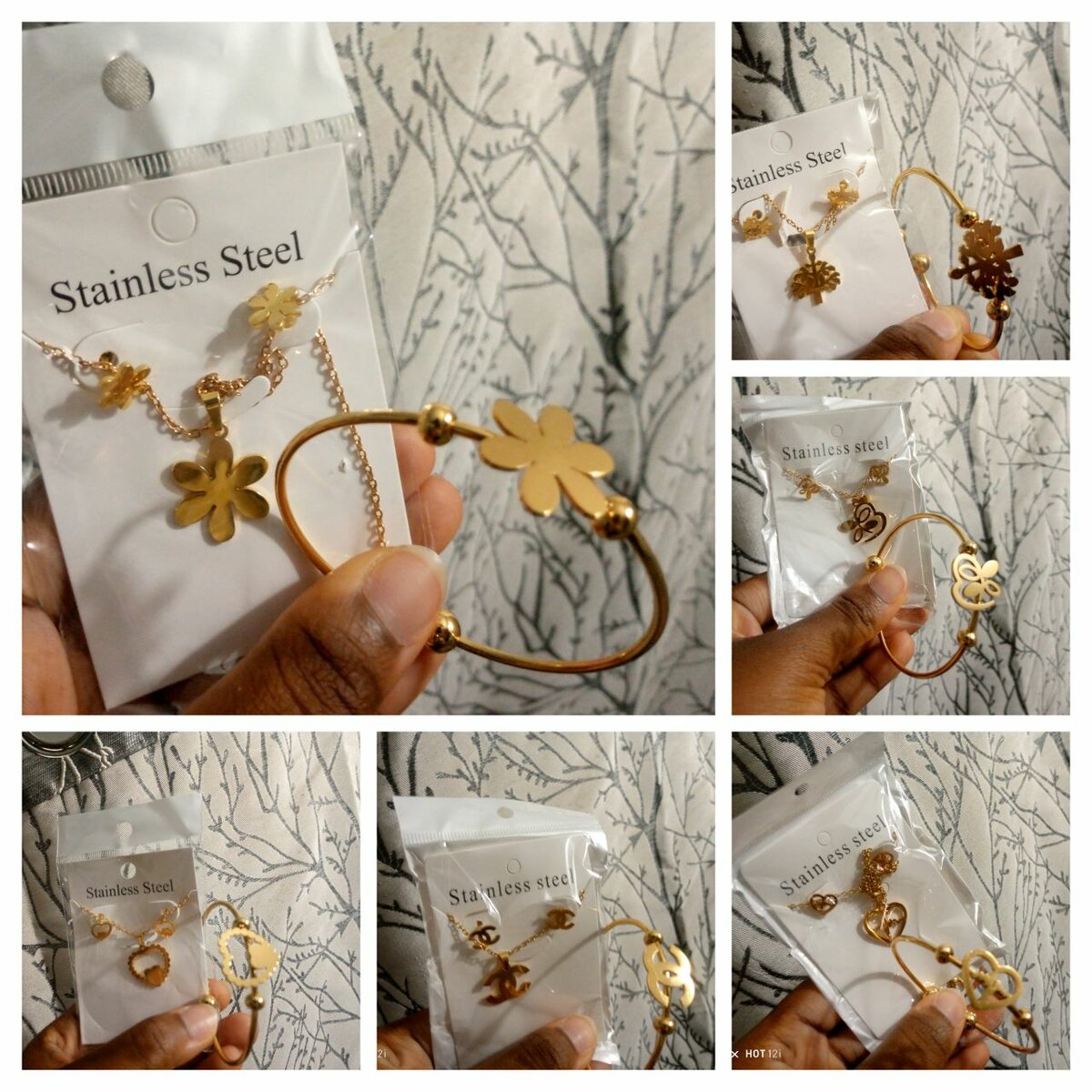 Bijoux en acier inoxydable