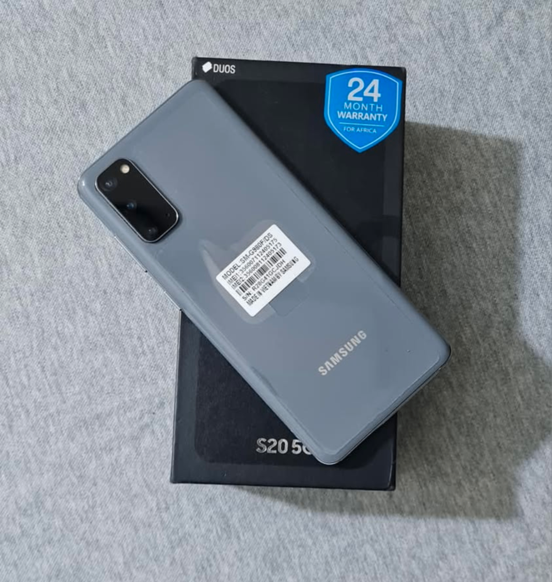 Samsung Galaxy s20 scellé