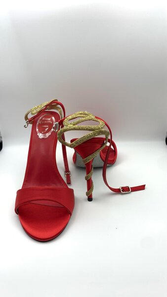 Classy and quality heel available (RED &GOLD combo)