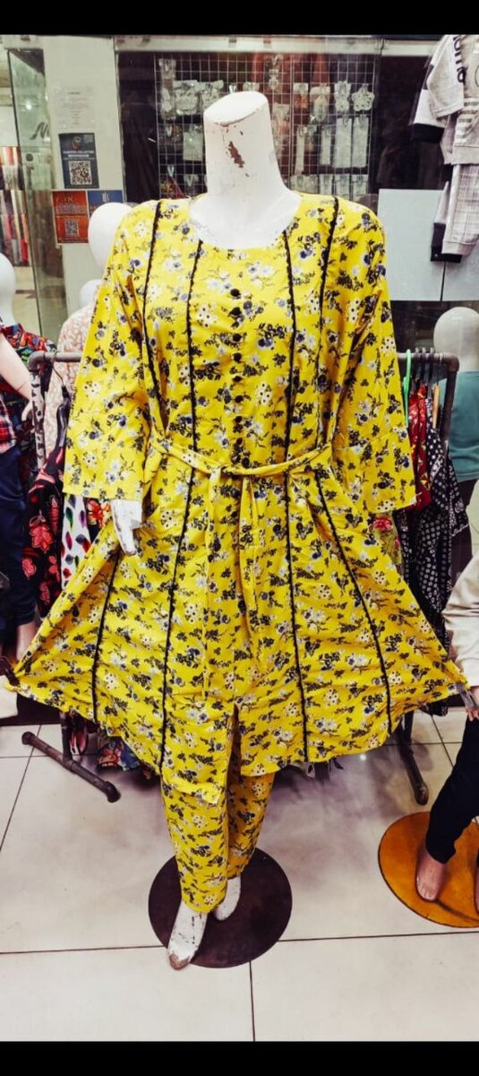 Woman dresses