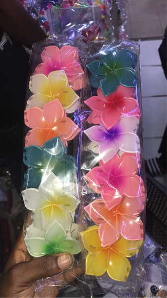 Guirlande de fleurs LED multicolore