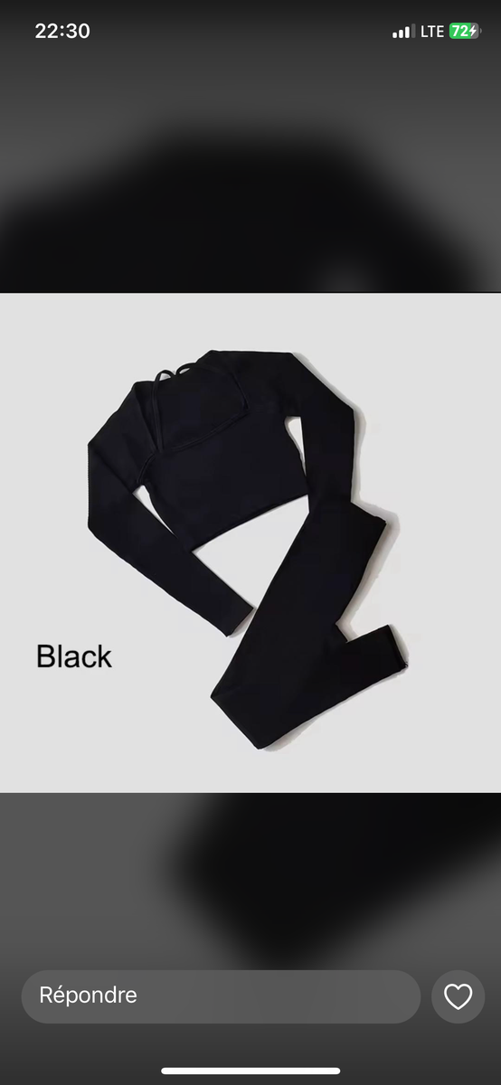 Ensemble de sport femme