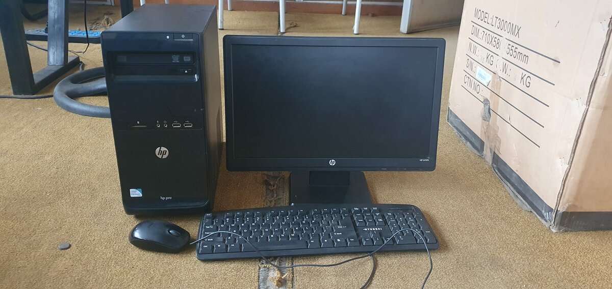fullset PC duo-core 