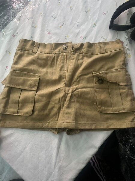 Jupe culotte cargo