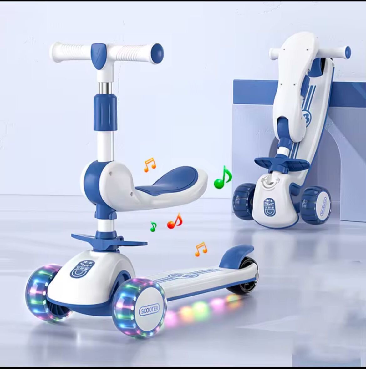 Trottinette Enfant 3-en-1