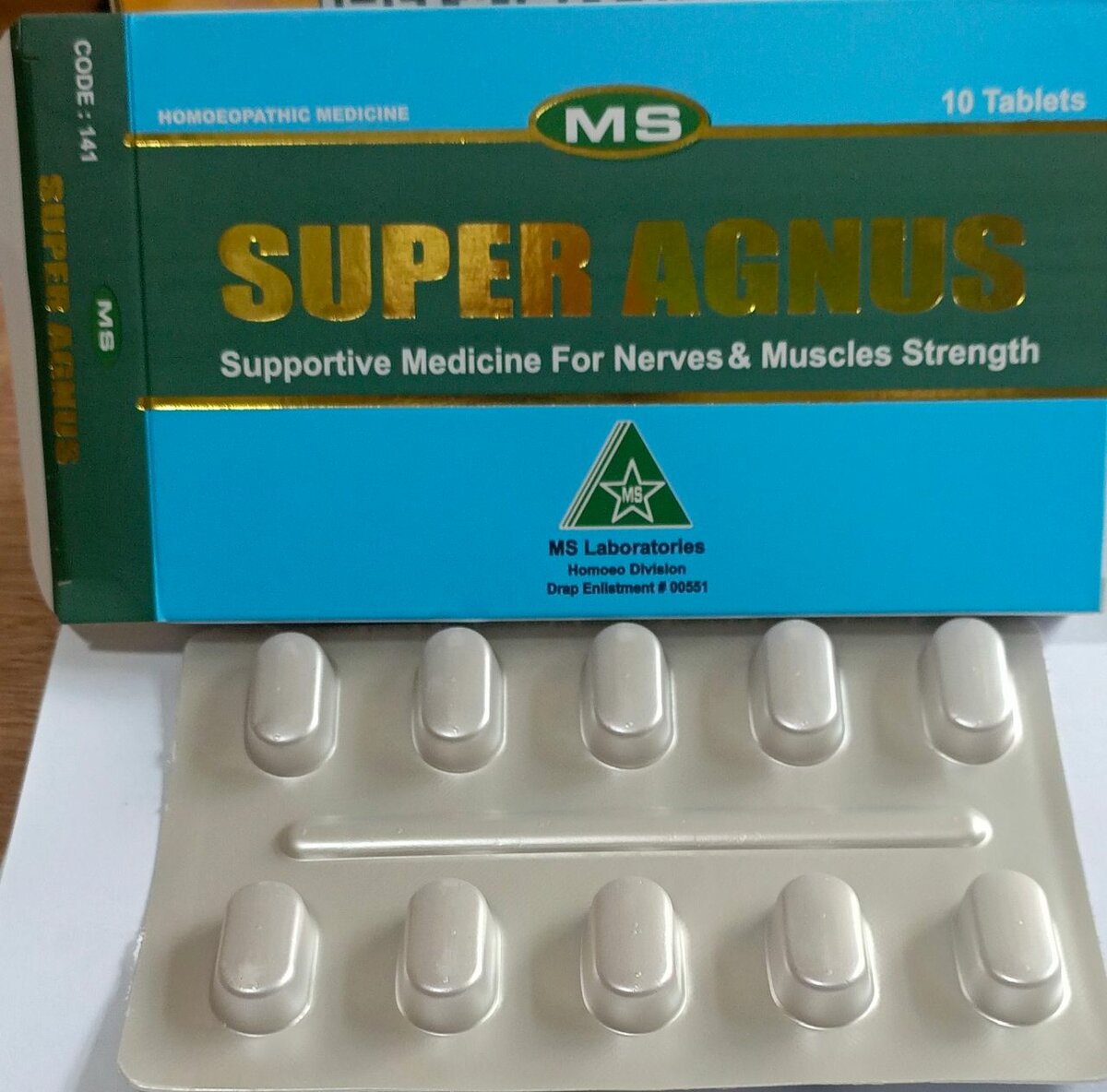 SUPER AGNUS TABLETS 10