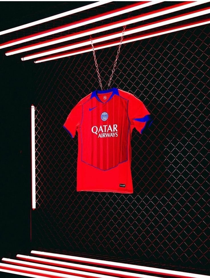 Maillot PSG Rouge Officiel