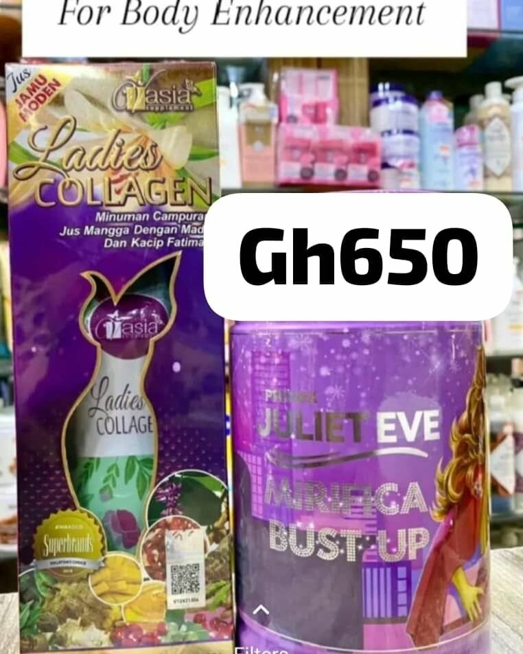 Ladies collagen/ Mirifica burst up combo