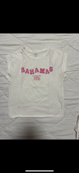 T-shirt blanche Bahamas