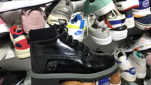 Bottes en cuir noir élégantes