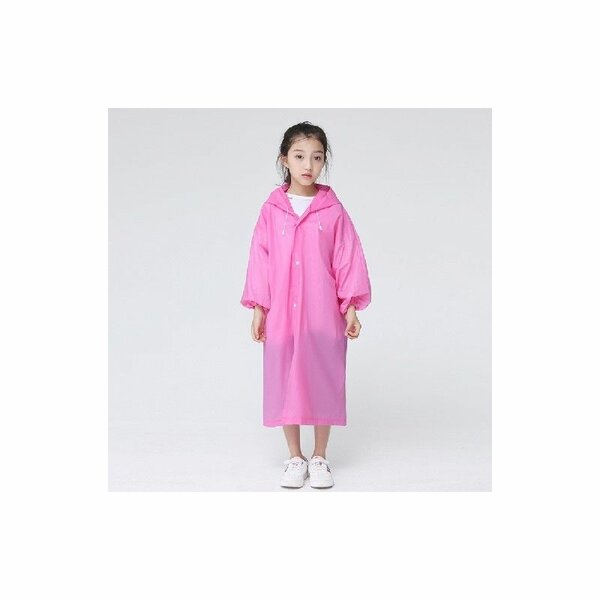 Imperméable enfant rose