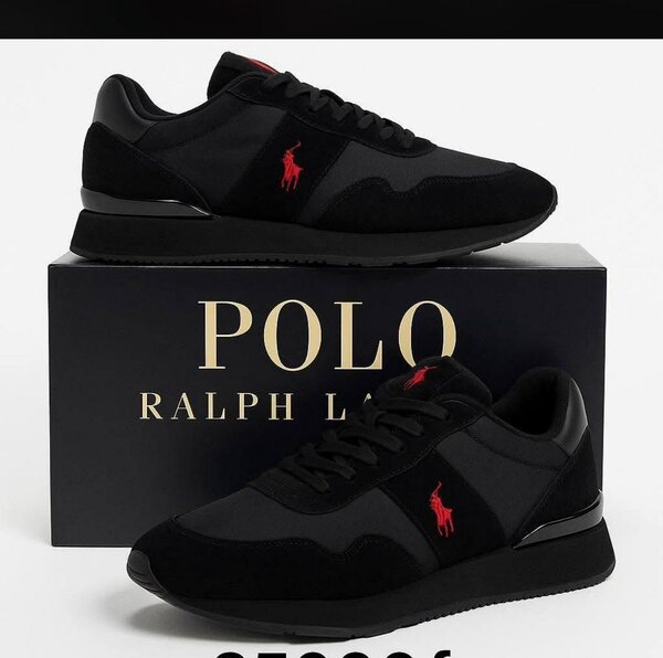 Baskets Polo Ralph Lauren noires