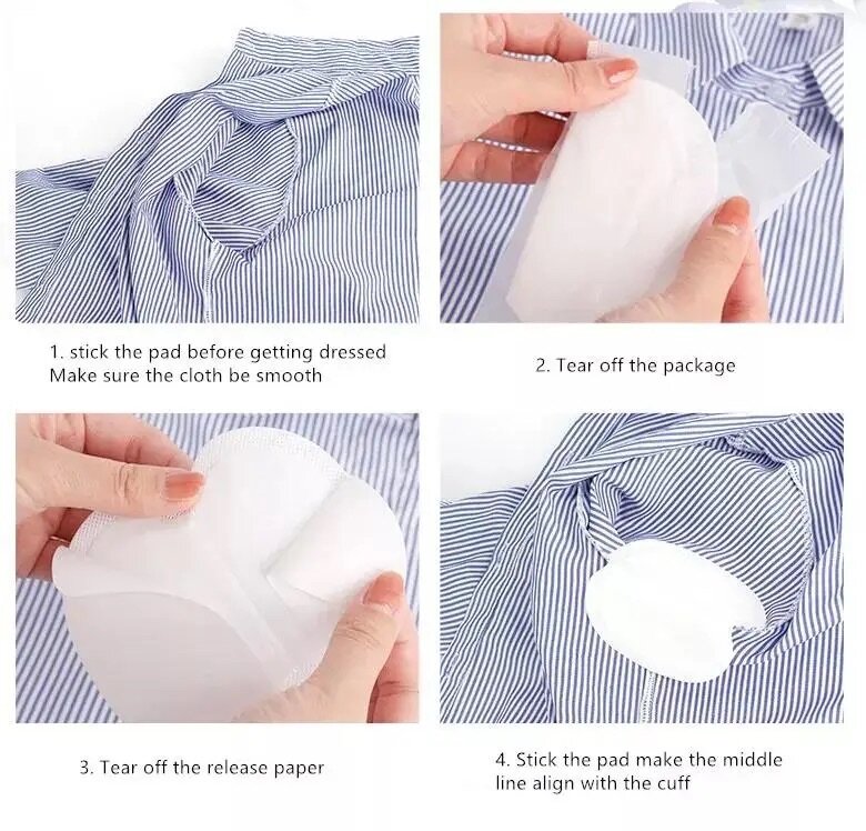 10 lots de Patch anti transpiration