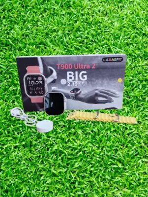 LAXASFIT T900 Ultra 2 Smart Watch - Series 9 Smartwatch With 2.19inch HD Display, 49mm Dial, Bluetooth Calling And Sleep Monitoring