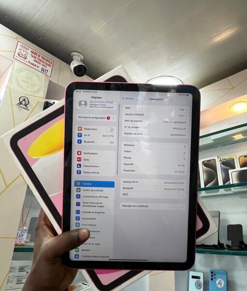 iPad Rose 10.9" WiFi