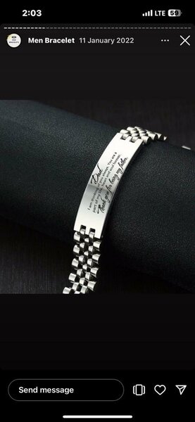 Solid Bracelet ( Big)